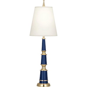 Jonathan Adler Versailles 1-Light Accent Lamp 4 Inches Wide and 25 Inches Tall - 664787