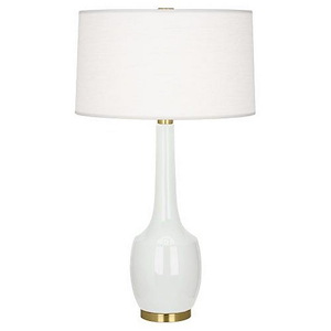 Delilah 1-Light Table Lamp 8 Inches Wide and 34.3125 Inches Tall - 534937