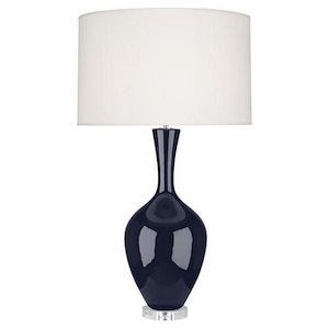Audrey 1-Light Table Lamp 8.5 Inches Wide and 33.5 Inches Tall
