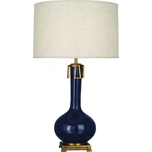 Athena 1-Light Table Lamp 9 Inches Wide and 31.625 Inches Tall
