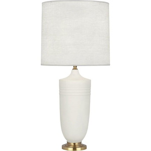 Michael Berman Hadrian 1-Light Table Lamp 6.125 Inches Wide and 28.75 Inches Tall