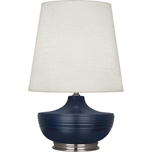 Michael Berman Nolan 1-Light Table Lamp 14.25 Inches Wide and 27.5 Inches Tall