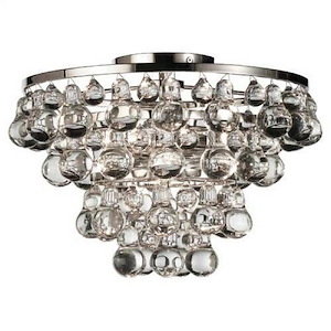 Bling 2-Light Flushmount 16.75 Inches Wide and 12 Inches Tall - 447440
