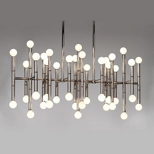 Jonathan Adler Meurice 42-Light Chandelier 38 Inches Wide and 17 Inches Tall - 237044