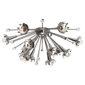Jonathan Adler Sputnik 12-Light Wall Sconce 24 Inches Wide and 10 Inches Tall - 274986