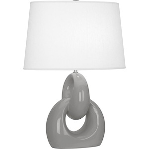 Fusion 1-Light Table Lamp 11.25 Inches Wide and 27 Inches Tall