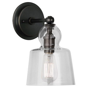 Albert 1-Light Wall Sconce 6.125 Inches Wide and 10.625 Inches Tall - 330156