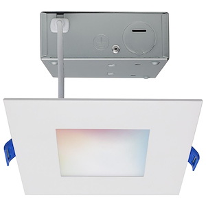 Starfish - 9W LED Square Low Profile Downlight In Utilitarian Style-1 Inches Tall and 5.04 Inches Wide - 1314372