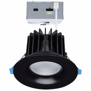 ColorQuick - 24W 5CCT LED Remote Driver Round Downlight-3.62 Inch Tall and 5.2 Inch Wide - 1377321