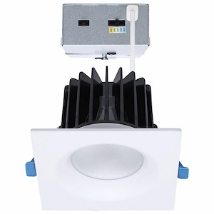 ColorQuick - 24W 5CCT LED Remote Driver Square Downlight-3.62 Inch Tall and 4.8 Inch Wide - 1377322