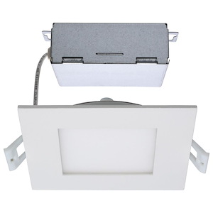 ColorQuick - 4 Inch 10W LED CCT Selectable Direct Wire Square Downlight - 1223205