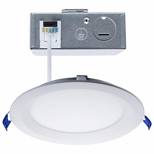 ColorQuick - 13W LED Round Smooth Baffle Downlight-1.34 Inch Tall and 7.17 Inch Wide - 1378151