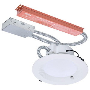 ColorQuick - 28W LED Field Selectable 8 Inch Round Downlight with Emergency Driver-4.02 Inch Tall and 9.76 Inch Wide - 1393623