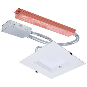 ColorQuick - 38W LED Field Selectable 10 Inch Square Downlight with Emergency Driver-3.61 Inch Tall and 11.26 Inch Wide - 1393632