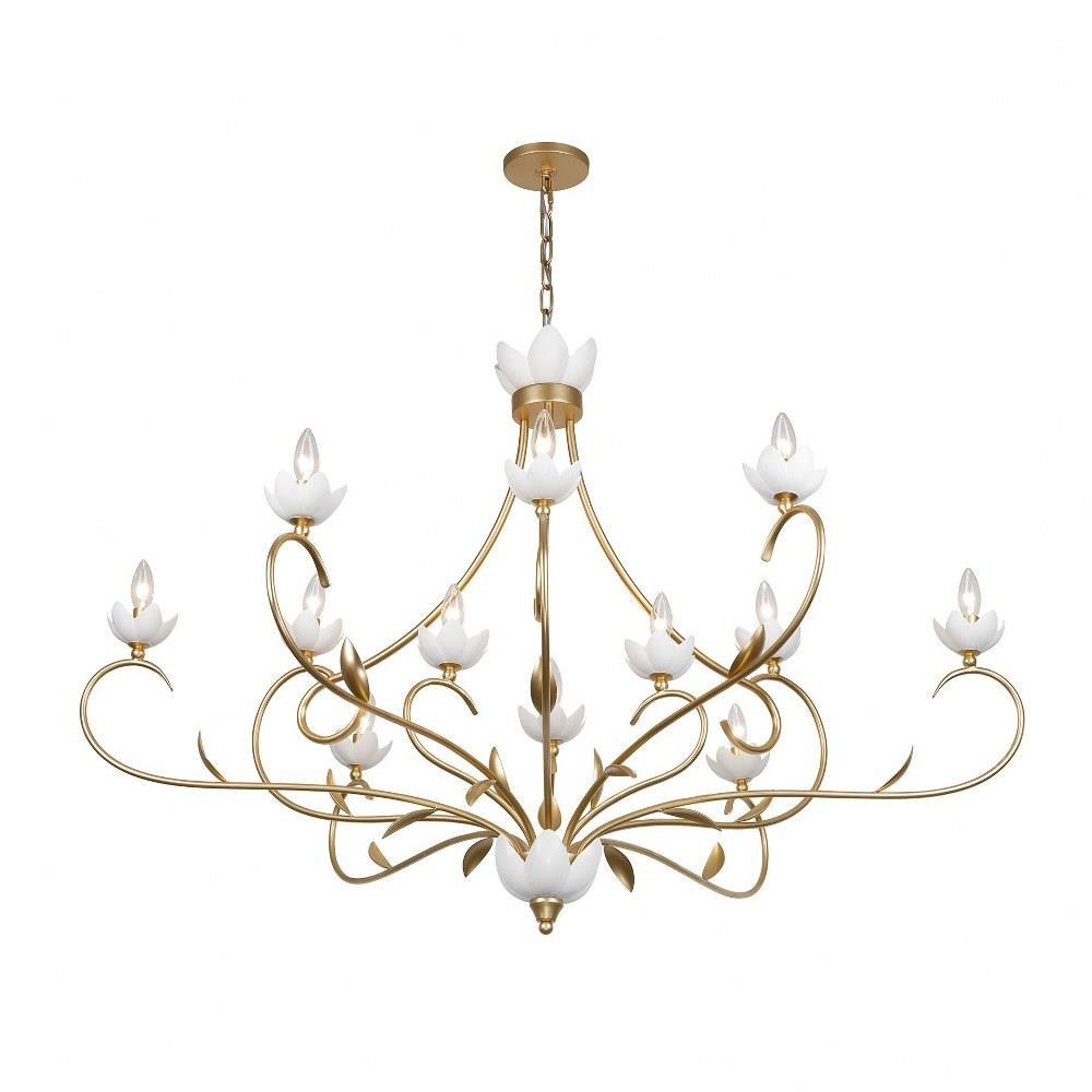 【新品未開封】「Chandelier」 Novelbright Savoy House - 1-5186-12-59 - Muse - 12 Light Chandelier In Glam