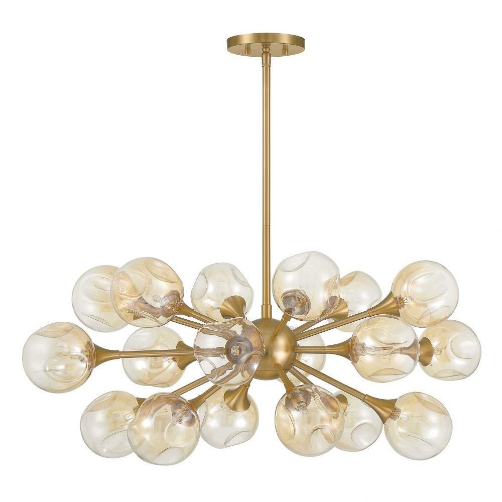 Matisse 18 Light Chandelier 14.75 Inch Tall X 20.5 Inch Wide by