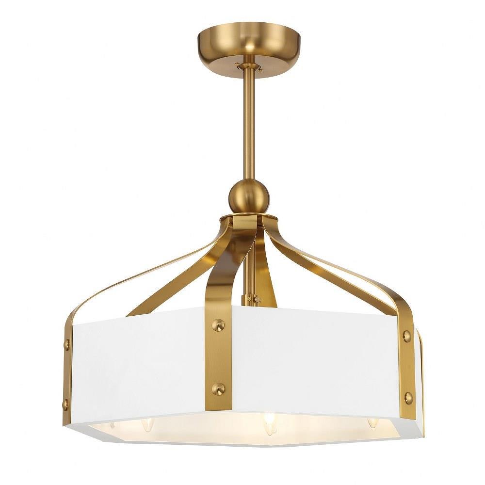 Savoy House - 26-FD-7806-143 - Sheffield - 36W 6 LED Fan D'Lier In Savoy House - 26-FD-7806-143 - Sheffield - 36W 6 LED Fan D'Lier In