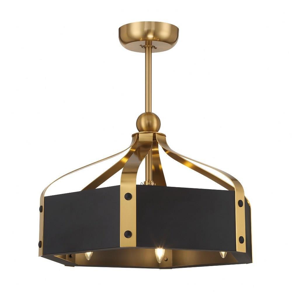 Savoy House - 26-FD-7806-142 - Sheffield - 36W 6 LED Fan D'Lier In