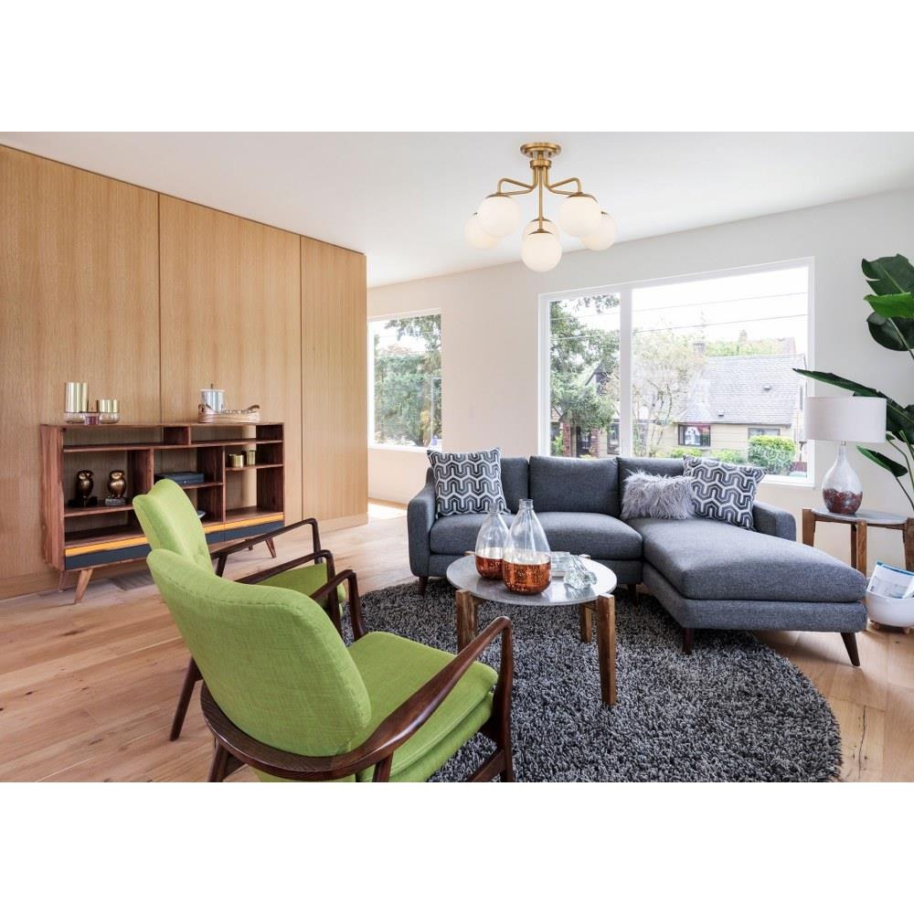 Savoy House - 6-1950-6-322 - Marco - 6 Light Semi-Flush Mount In