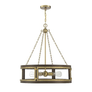 4 Light Pendant-28.5 inches tall by 26 inches wide - 1217141