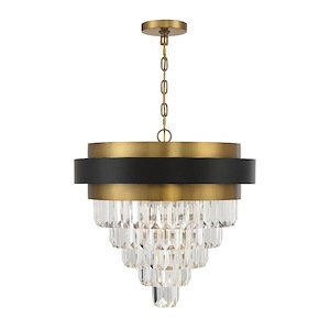 Marquise - 4 Light Chandelier In Glam Style-23 Inches Tall And 24 Inches Wide