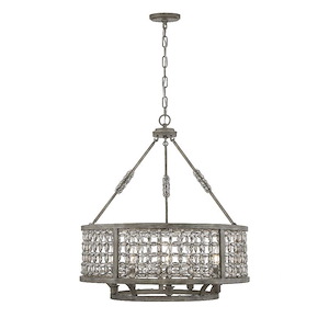 Tyanna - 5 Light Chandelier In Transitional Style-28 Inches Tall And 26 Inches Wide