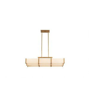 Orleans - 5 Light Linear Chandelier In Modern Style-11 Inches Tall and 8 Inches Wide - 1161245