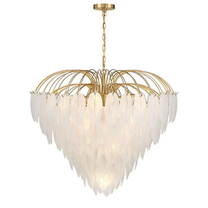 Boa - 15 Light Chandelier In Glam Style by Breegan Jane -30 Inches Tall and 34 Inches Wide - 1325161