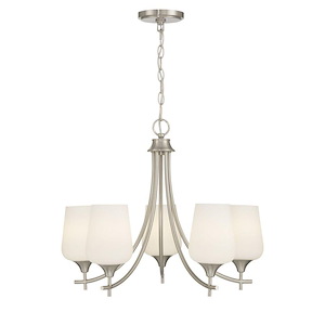 Octave - 5 Light Chandelier- Inch Tall and Inch Wide - 1399662