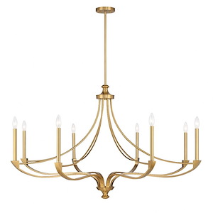 Preserve - 8 Light Chandelier In Traditional Style-30 Inches Tall and 50 Inches Wide