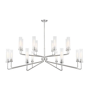 Baker - 16 Light Chandelier In Contemporary Style-23 Inches Tall and 61 Inches Wide