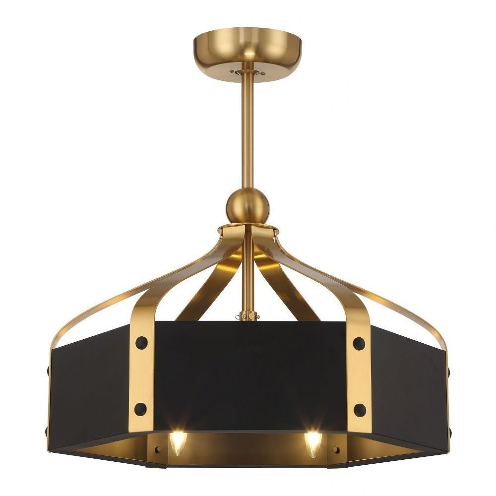 Savoy House - 26-FD-7806-142 - Sheffield - 36W 6 LED Fan D'Lier In