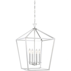 Townsend - 4 Light Pendant-26 Inches Tall and 17 Inches Wide - 731178