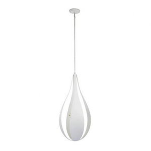 Bali - 6 Light Pendant In Modern Style-36 Inches Tall and 16 Inches Wide