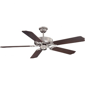 5 Blade Ceiling Fan-Traditional Style with Transitional Inspirations-8.99 inches tall by 52 inches wide