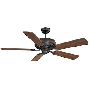 5 Blade Ceiling Fan-Traditional Style with Transitional Inspirations-8.69 inches tall by 52 inches wide