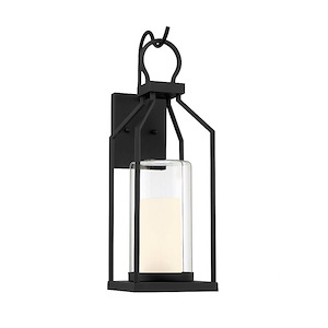 Hamilton - 1 Light Outdoor Wall Lantern In Transitional Style-23.5 Inches Tall And 7.5 Inches Wide - 1217515