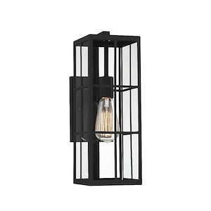 Ericson - 1 Light Outdoor Wall Lantern In Contemporary Style-16 Inches Tall And 5.5 Inches Wide - 1217159