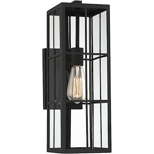 Ericson - 1 Light Outdoor Wall Lantern In Contemporary Style-18.5 Inches Tall And 6 Inches Wide