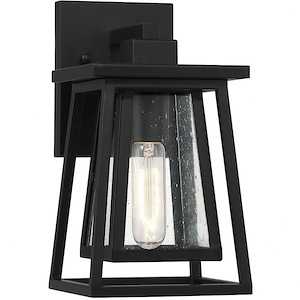 Denver - 1 Light Outdoor Wall Lantern In Mission Style-11 Inches Tall And 6 Inches Wide - 1217516