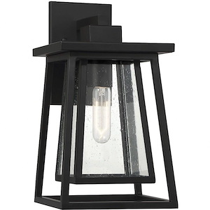 Denver - 1 Light Outdoor Wall Lantern In Mission Style-15 Inches Tall And 8 Inches Wide