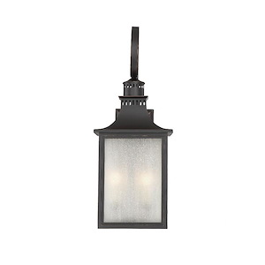 4 Light Outdoor Wall Lantern-Modern Farmhouse Style with Rustic and Transitional Inspirations-34.5 inches tall by 13 inches wide - 100360