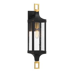 Glendale - 1 Light Outdoor Wall Lantern In Contemporary Style-24.5 Inches Tall and 5.75 Inches Wide - 1325068