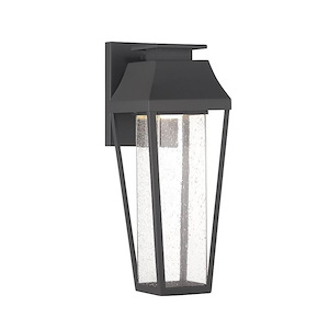 Brookline - 4.5W 1 LED Outdoor Wall Lantern In Contemporary Style-15 Inches Tall and 5.5 Inches Wide