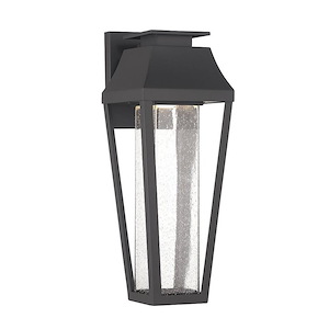 Brookline - 4.5W 1 LED Outdoor Wall Lantern In Contemporary Style-17.5 Inches Tall and 6.5 Inches Wide