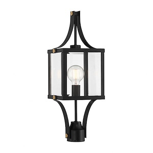 Raeburn - 1 Light Outdoor Post Lantern In Traditional Style-23.5 Inches Tall and 8.5 Inches Wide