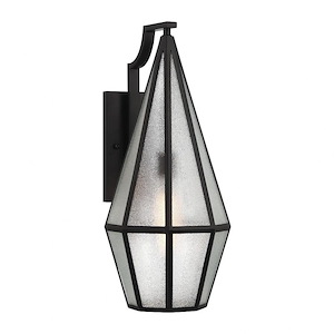 Peninsula - 1 Light Outdoor Wall Lantern In Vintage Style-24 Inches Tall and 10 Inches Wide