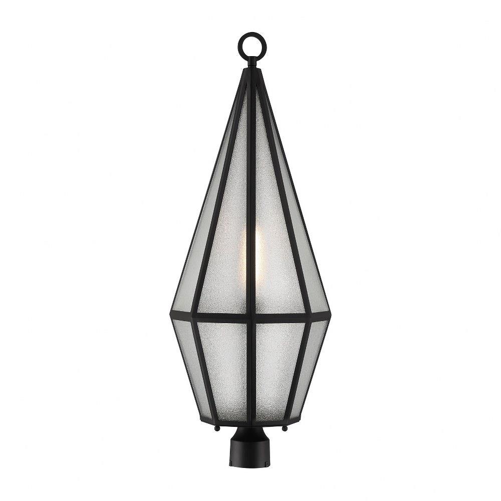 Savoy House - 5-707-BK - Peninsula - 1 Light Outdoor Post Lantern