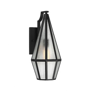 Peninsula - 1 Light Outdoor Wall Lantern In Vintage Style-18 Inches Tall and 7.5 Inches Wide
