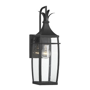 Montpelier - 1 Light Outdoor Wall Lantern In Modern Style-18.5 Inches Tall and 5.5 Inches Wide